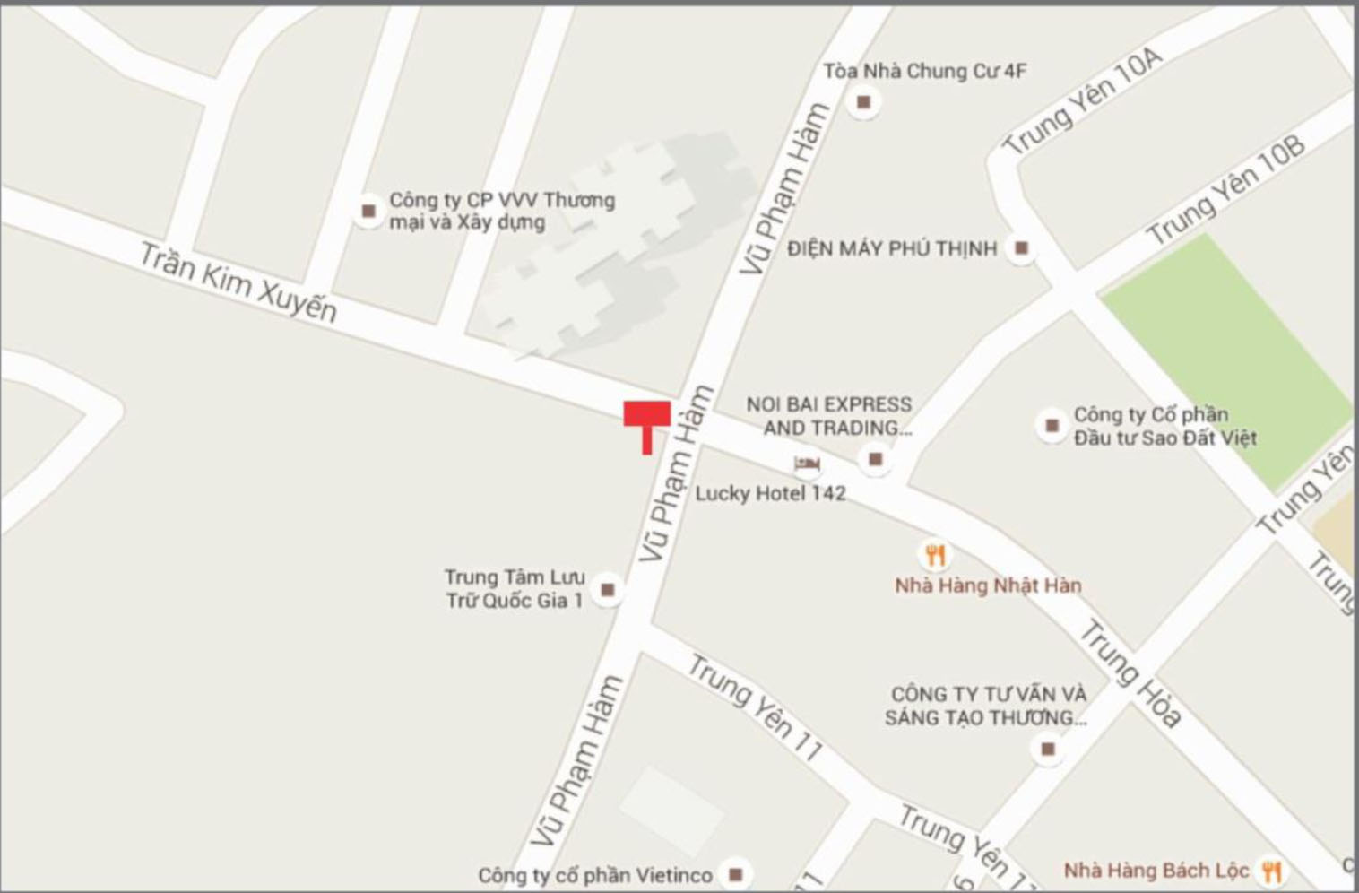 Ngã tư Vũ Phạm Hàm - Trung Hòa, Q.Cầu Giấy, Hà Nội