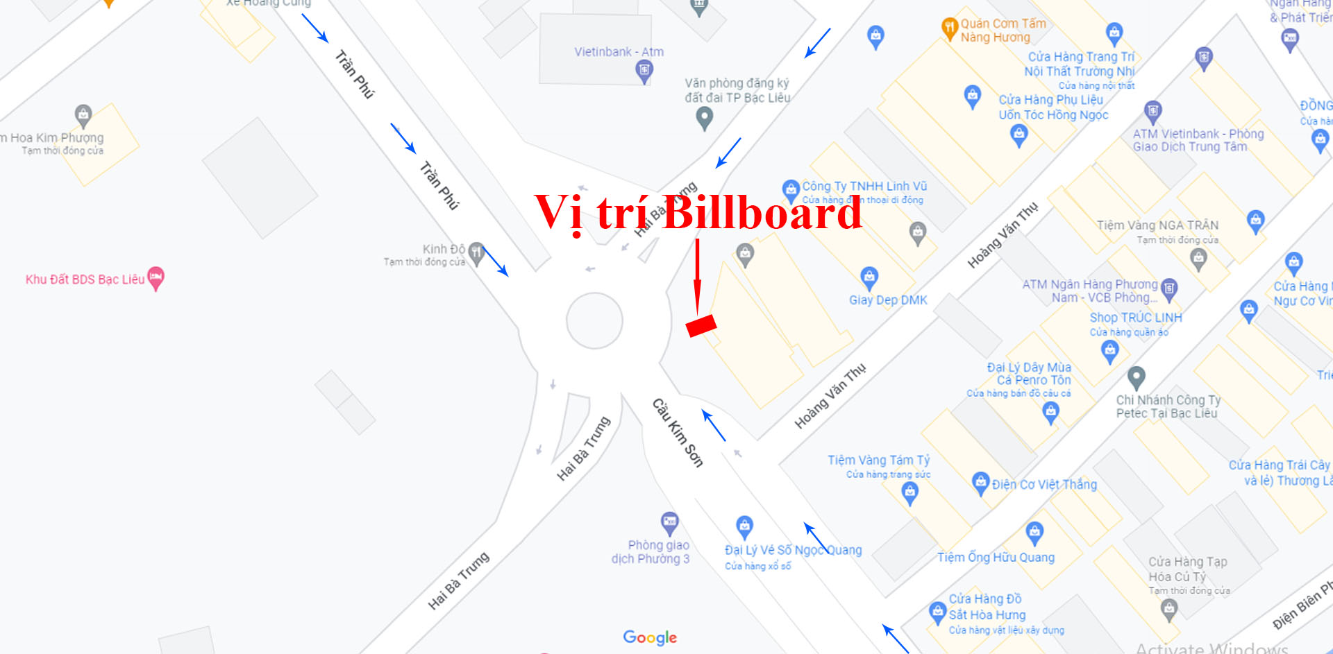 VÒNG XOAY TRẦN PHÚ – HAI BÀ TRƯNG - BL-2221
