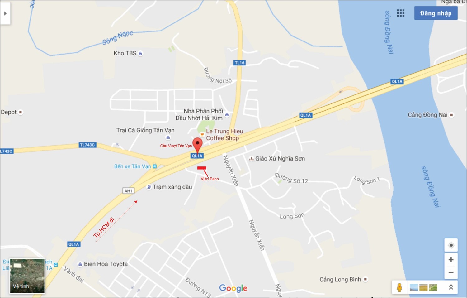 Chân cầu vượt Tân Vạn, Ngã 3 Tân Vạn, Bình Dương-BDG-8331