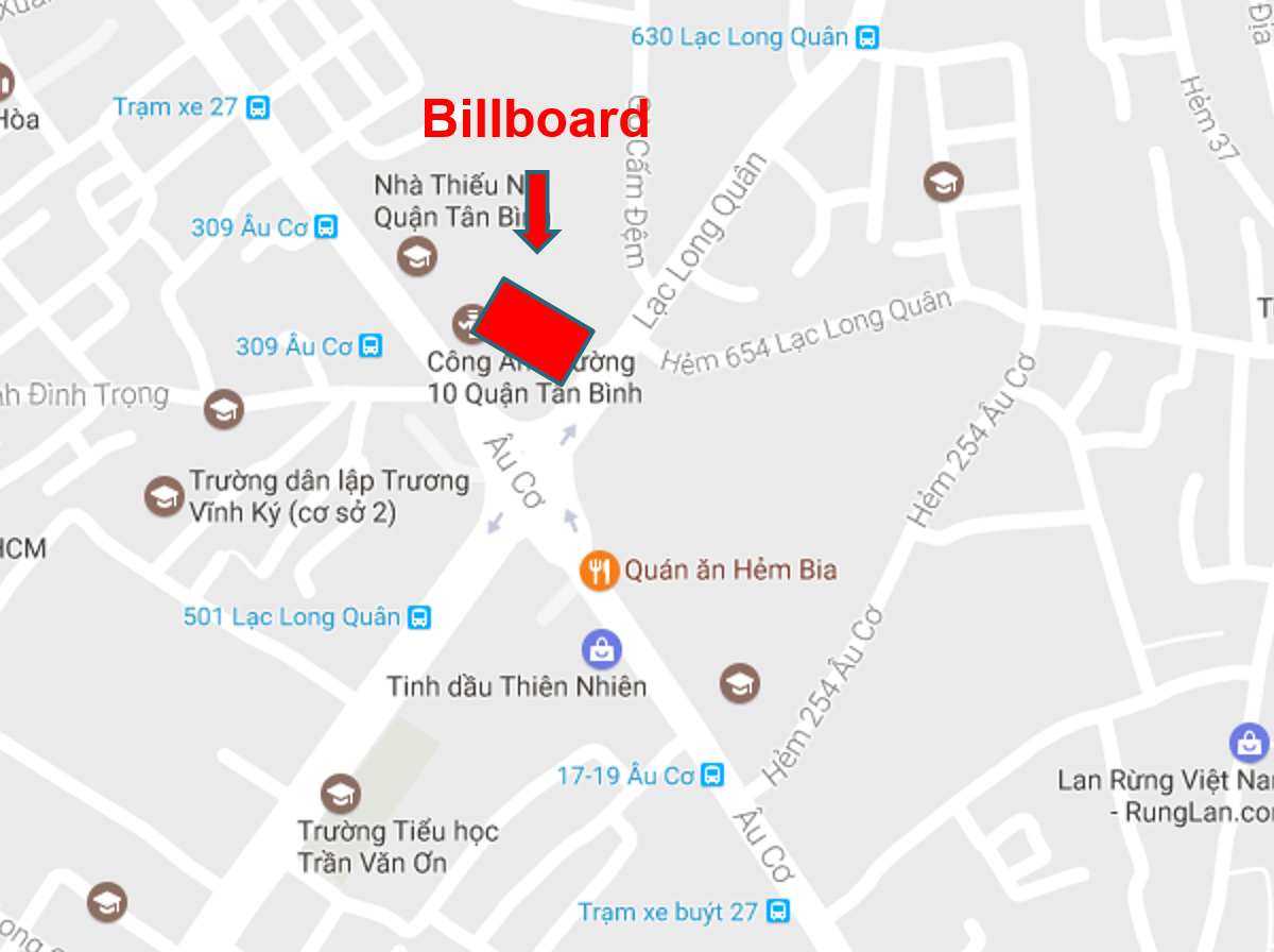 NGÃ TƯ LẠC LONG QUÂN - ÂU CƠ - THCM-2093