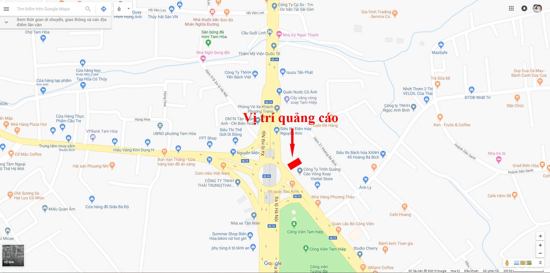 VÒNG XOAY TAM HIỆP , TP BIÊN HOÀ - DNG-6650