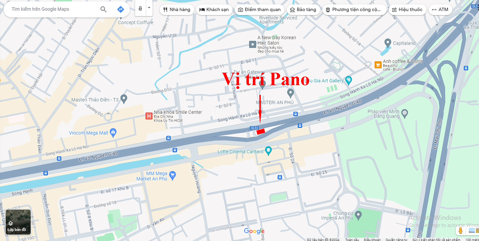 TRỤ PANO ĐỐI DIỆN CANTAVIL - THCM-5269