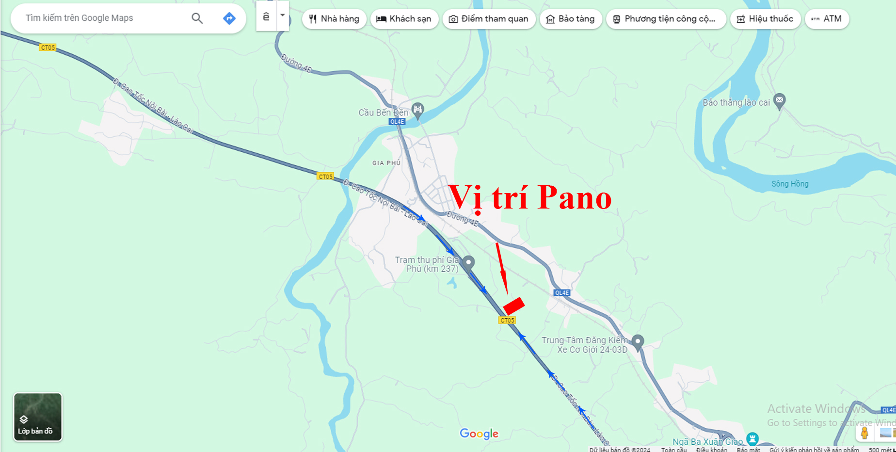 TRẠM DỪNG NGHỈ - KM236+950(CT HÀ NỘI – LÀO CAI) - LCA-5607
