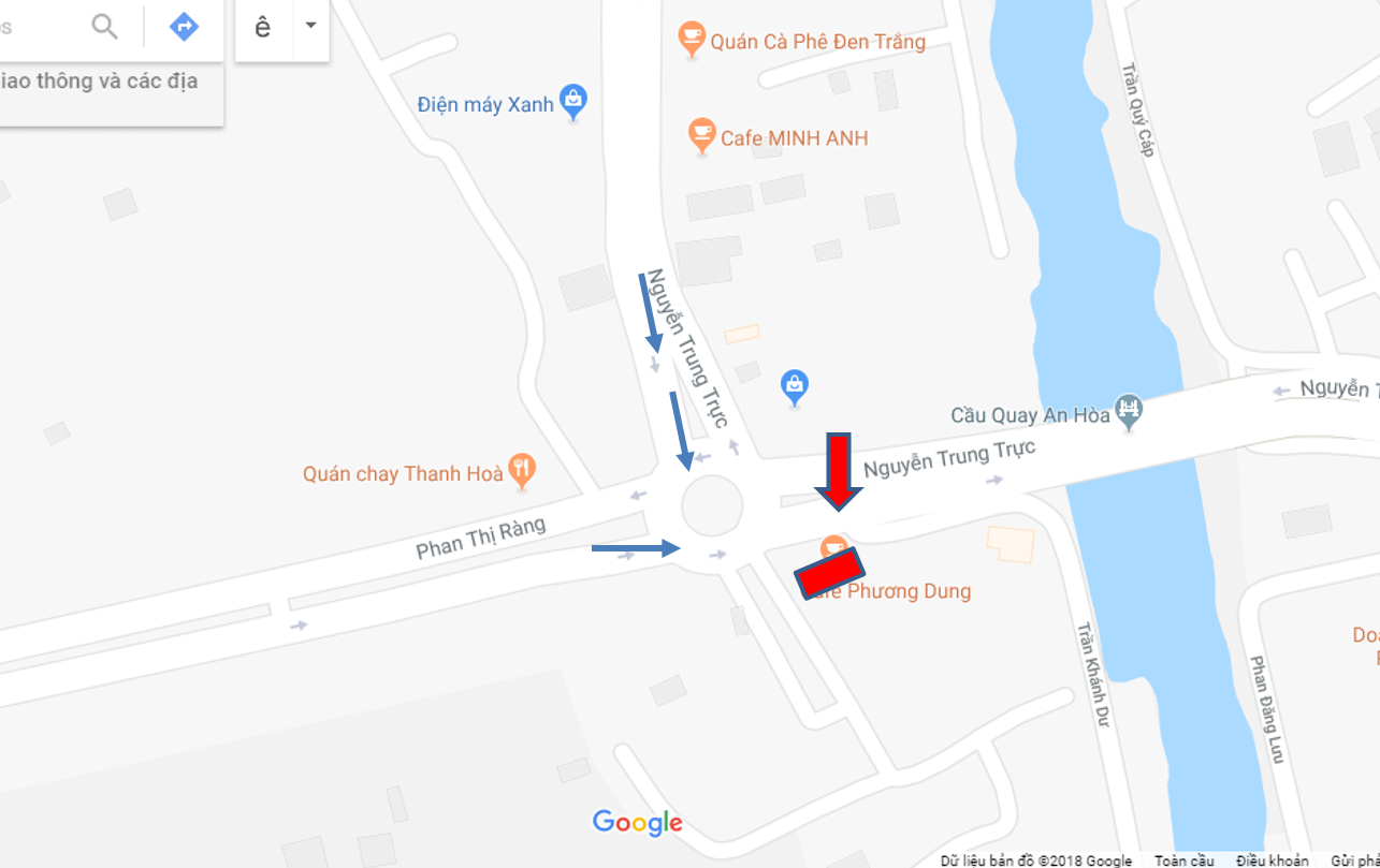 VÒNG XOAY NGUYỄN TRUNG TRỰC - PHAN THỊ RÀNG - RẠCH GIÁ - KIÊN GIANG ( BẢNG 2) - KG-1997