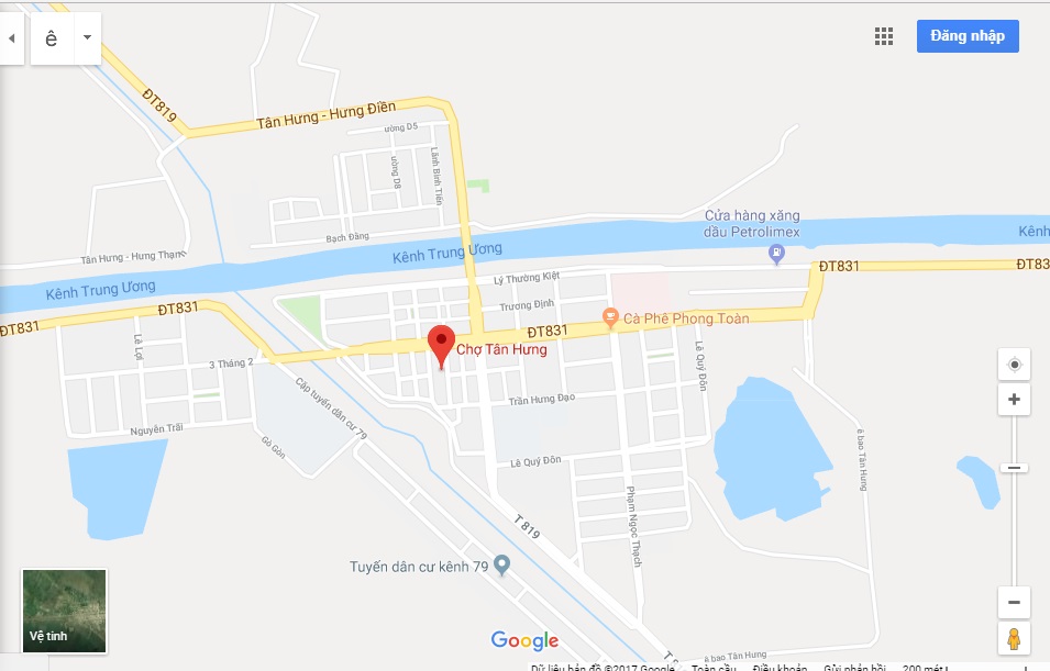CHỢ TÂN HƯNG - TÂN HƯNG – LONG AN - LA-5513