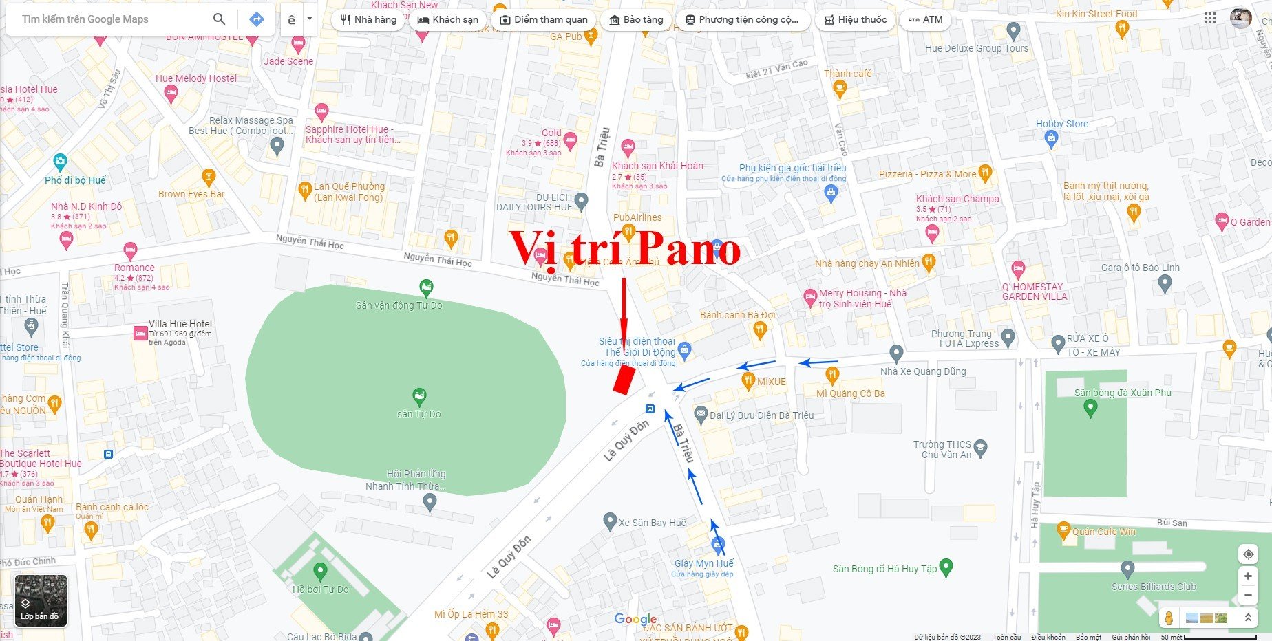 SÂN VẬN ĐỘNG TỰ DO HUẾ - TTH-2777